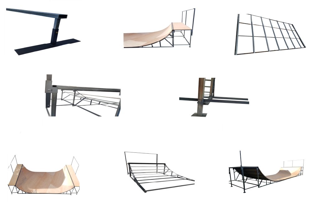 Custom Modular Skate Ramp Kits